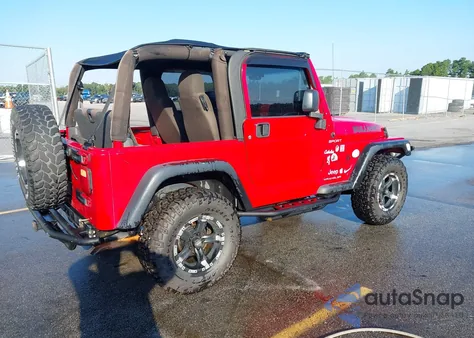 2005 Jeep Wrangler Sport из США, поврежденный, VIN 1J4FA49S55P313606